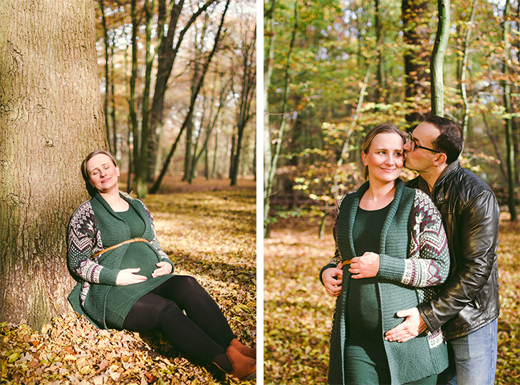 herbstliches Pärchenshooting im Wandsbeker Gehölz