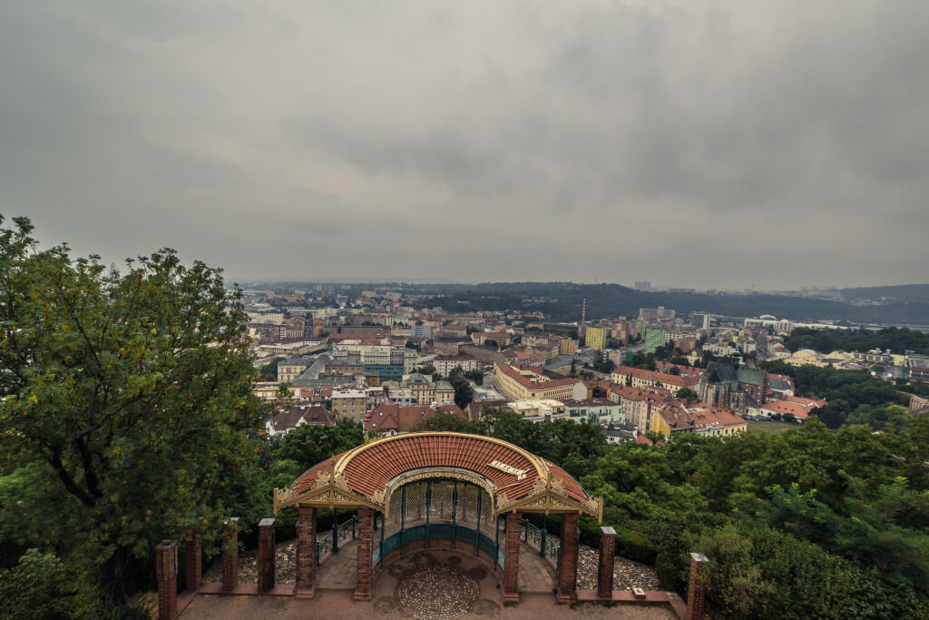 Blick auf Brno