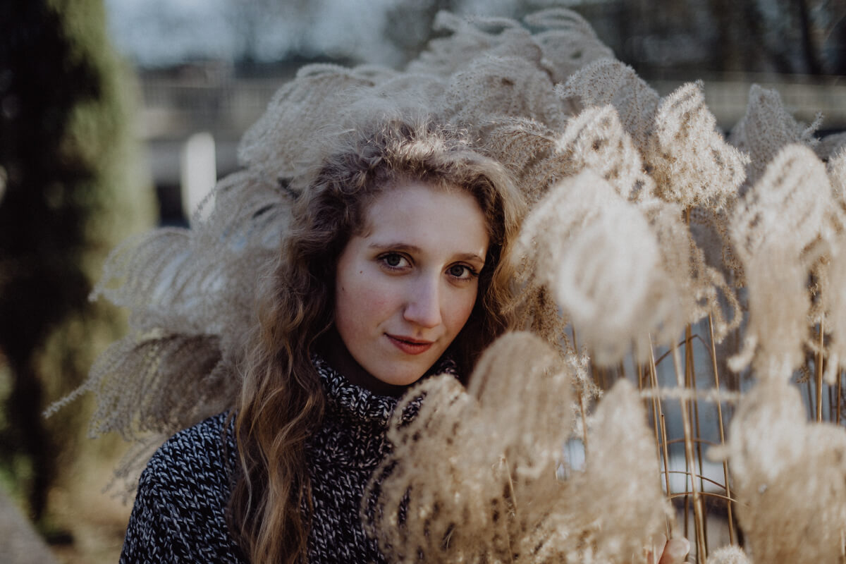 Stimmungsvolles Portraitshooting bei Planten un Blomen im Februar