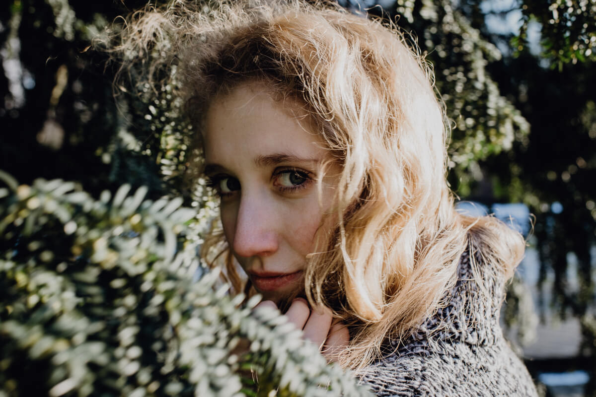 Stimmungsvolles Portraitshooting bei Planten un Blomen im Februar