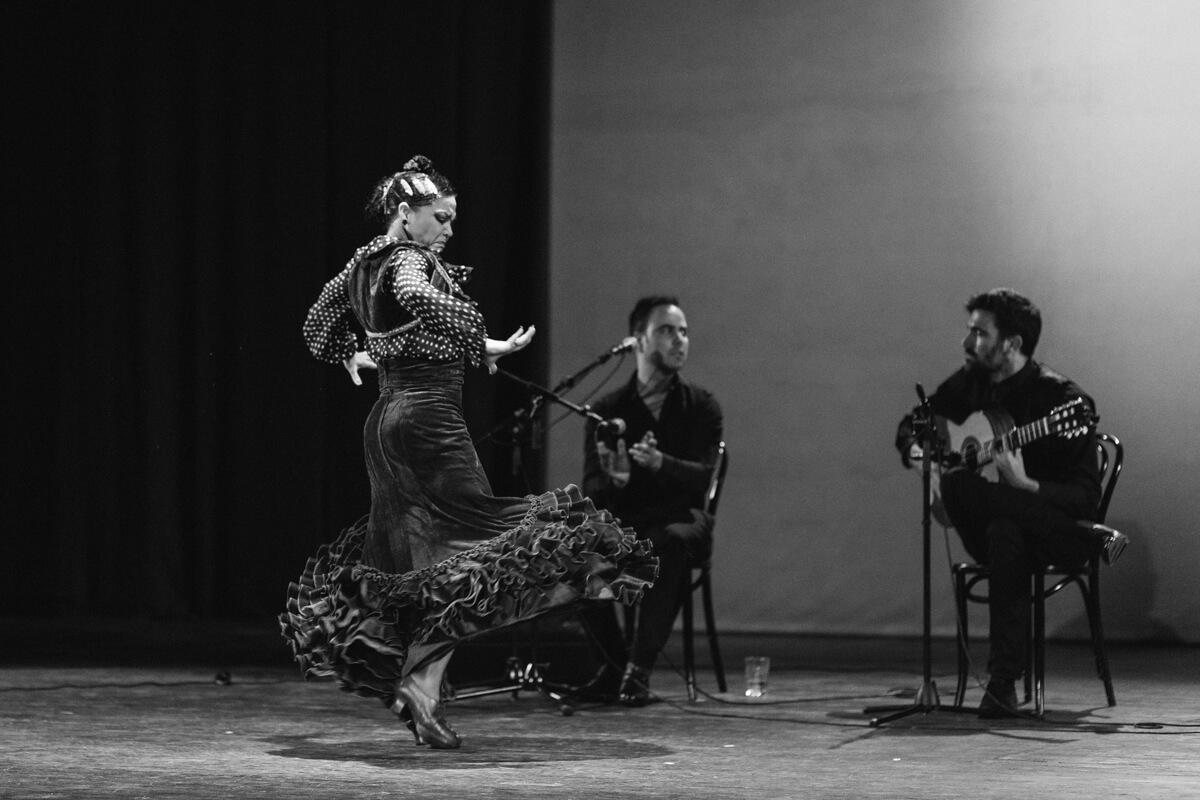 Yasarai Rodriguez mit einem Tablao Flamenco Sevillano beim Flamenco Festival Hamburg 2018